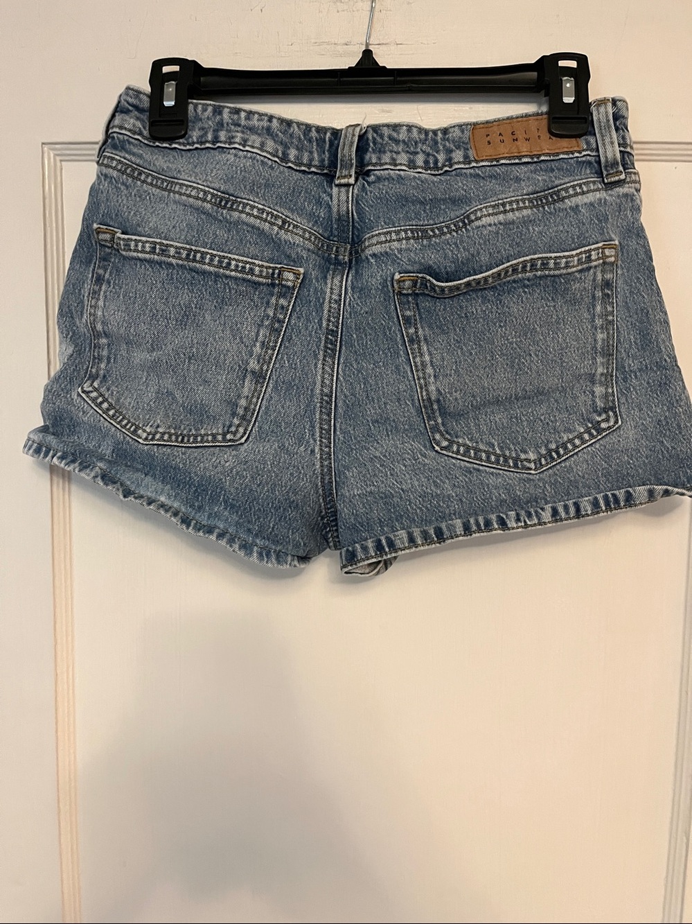 PacSun Light Blue Denim Jean Shorts - Picture 6 of 7